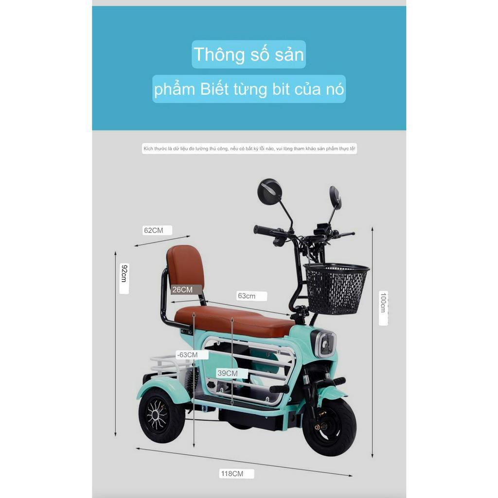 XE ĐIỆN 3 bánh 48V12A - Oder