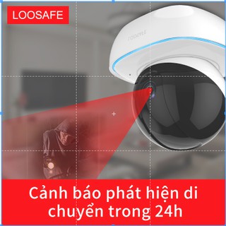 Loosafe Camera  IP  Camera quan sát không dây 2MPCamera Wi-Fi 360 độ  Camera quan sát Wifi mini 1080P