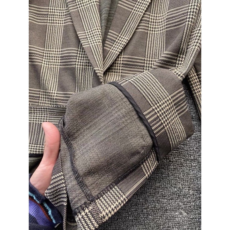 Blazer kẻ Dư sịn TQXK hè thu | BigBuy360 - bigbuy360.vn