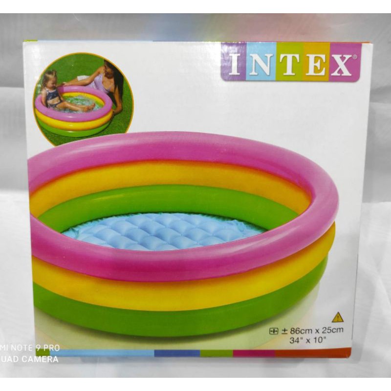 Intex Hồ Bơi Dạ Quang Hình Hoàng Hôn Cho Bé 58924