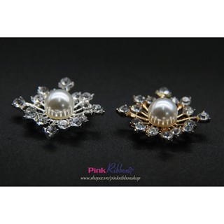 Charm hạt trai mạ kim mẫu 3