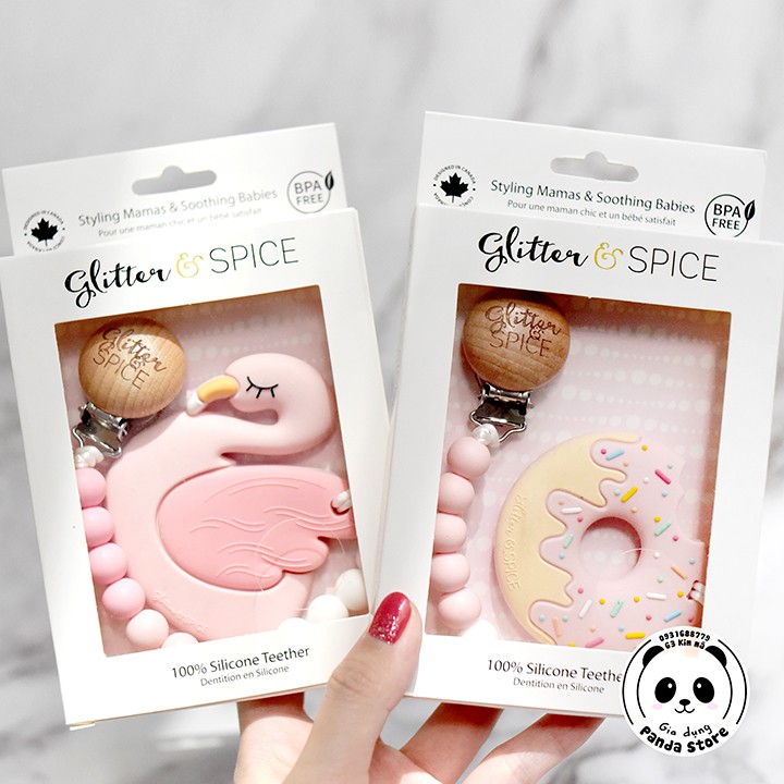 Gặm nướu & dây treo Glitter and Spice Canada