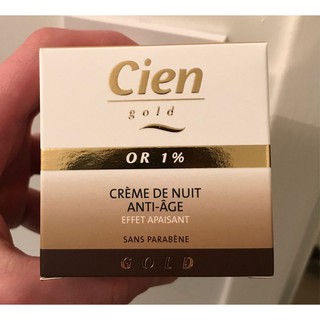 Kem dưỡng tinh chất vàng Cien Gold 1% dưỡng ẩm chống lão hóa 50ml