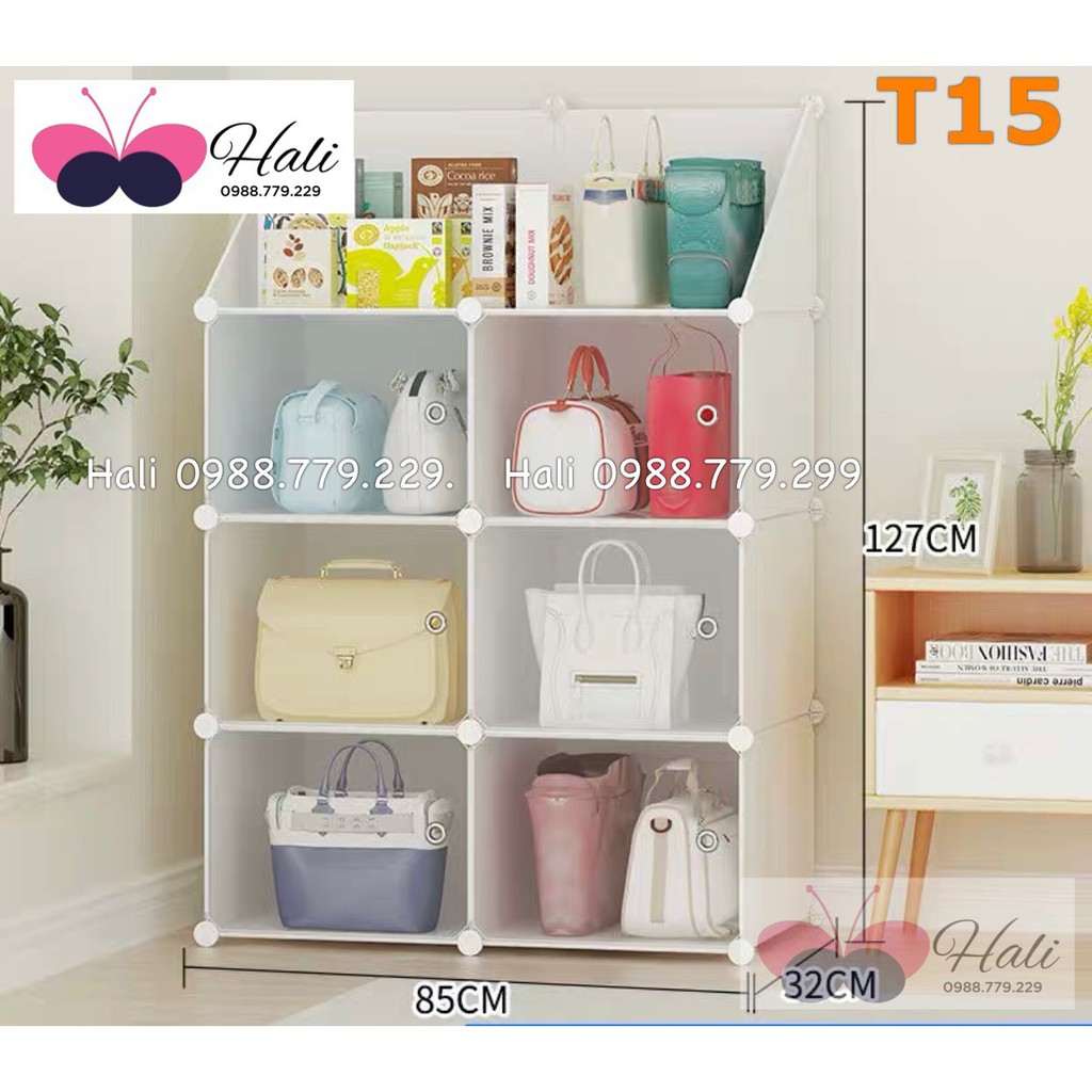 MẪU TỦ ĐỂ TÚI XÁCH MỚI TIỆN LỢI-HÀNG MỚI VỀ - LẮP GHÉP THÔNG MINH .Hàng Có Sẵn SLL.