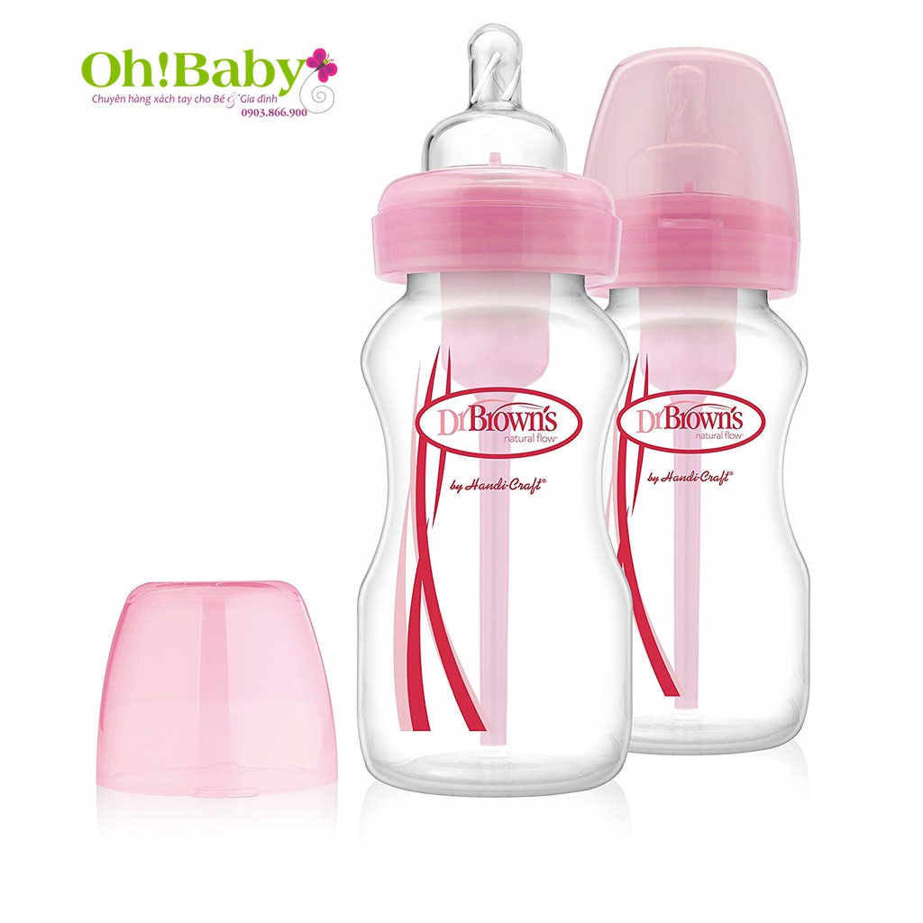 Bình sữa cổ rộng Dr Brown's Options 270ml