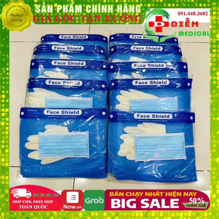 [CHÍNH HÃNG] Đồ Bảo Hộ Y Tế, Quần Áo Chống Dịch, BH Lao Động PHÚ QUÝ Combo 7 món 4 món Vải Dày Đẹp An Toàn Người Lớn