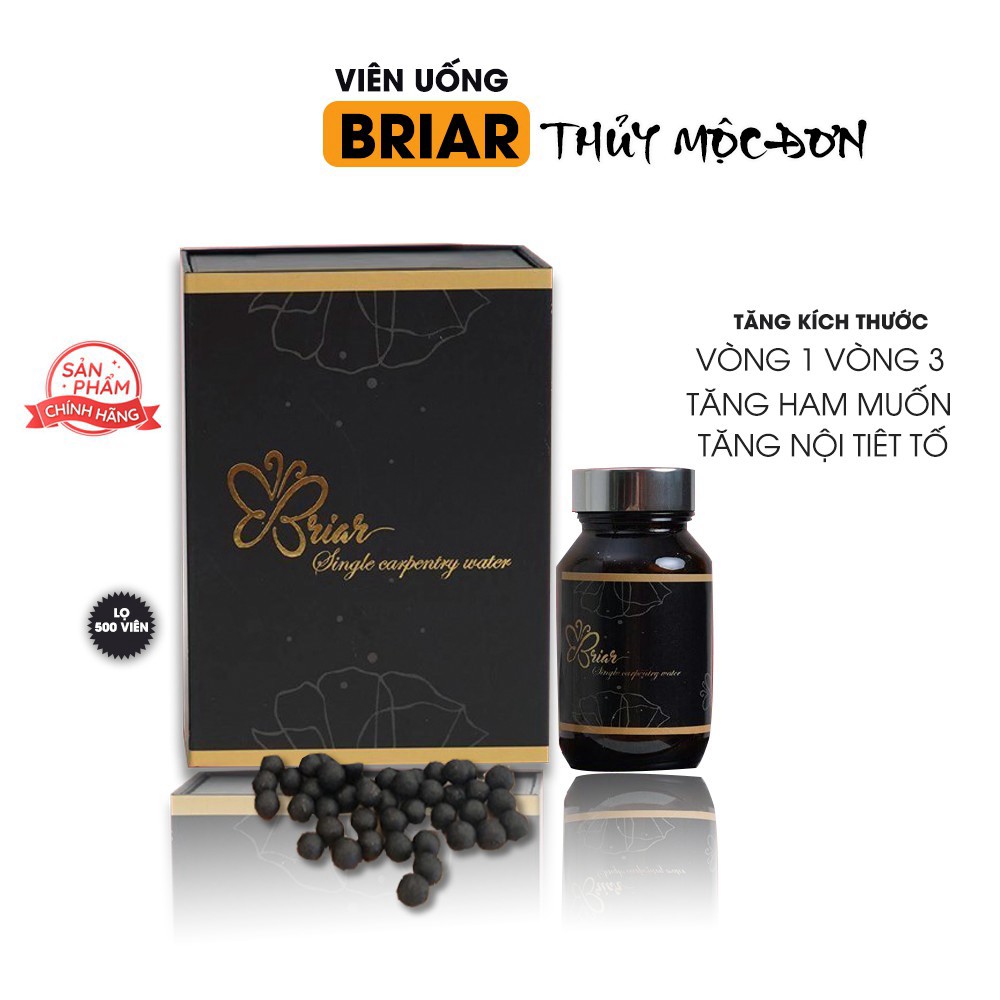 Viên Uống Briar Điều Hòa Nội Tiết Nở Ngực Thủy Mộc Đơn, Giúp Tăng Ham Muốn, Hết Khô Hạn Sau Sinh, Da Dẻ Mịn Màng.