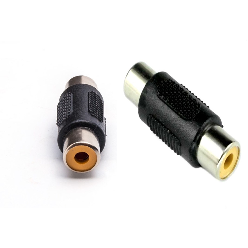 Combo 3 Đầu nối jack AV Hoa Sen-RCA H2Pro chống sôi-nhiễu (3 chiếc), Jack (rắc) nối AV-hoa sen-RCA