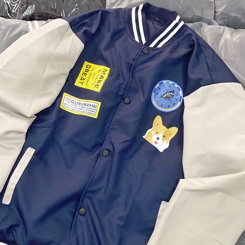 ÁO BOMBER dù mod hình thật 2 màu | BigBuy360 - bigbuy360.vn