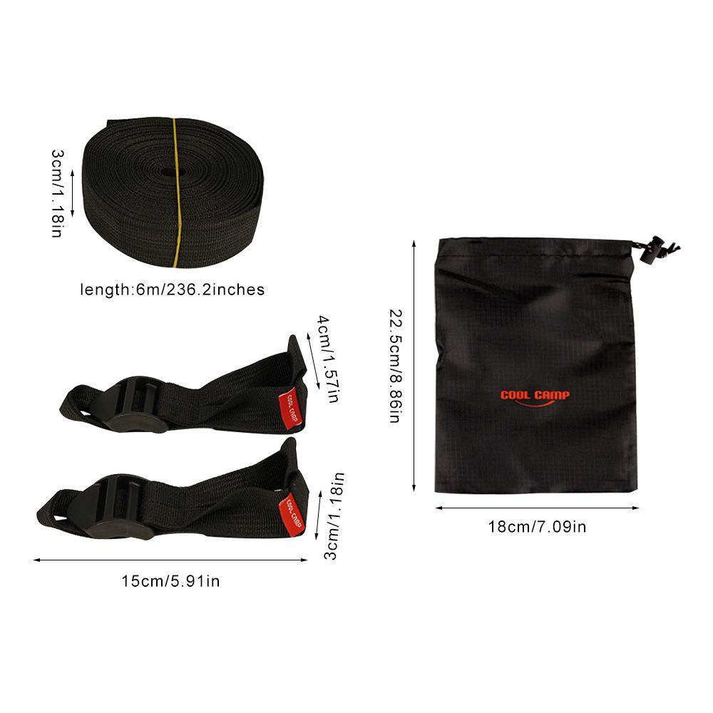 Khóa Cố Định Cột Dây Lều Cắm Trại Tiện Dụng