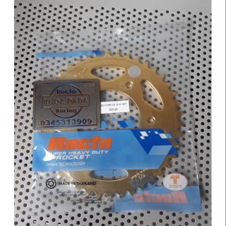 Dĩa Exciter 150 vàng 7ly Recto, size zin 42, thái lan