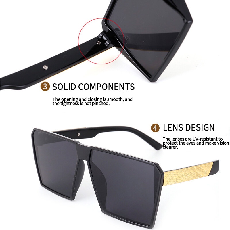 Kính Mát Gọng Kim Loại Nhiều Màu Sắc Thời Trang