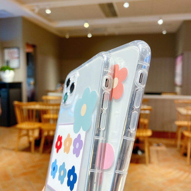 Ốp Lưng Tpu Mềm Trong Suốt In Hình Hoa Cho Iphone X / Xs / Xr / 6 / 6s / 6 Plus / 7 / 8 Plus | BigBuy360 - bigbuy360.vn