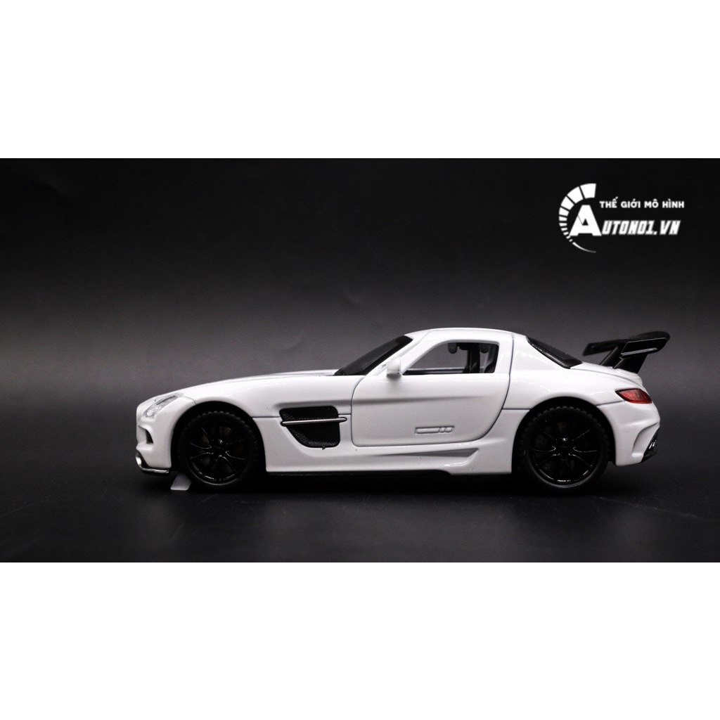 MÔ HÌNH XE MERCEDES SLS WHITE 1:32 MINIAUTO 7836