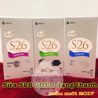[GIÁ MỚI] Sữa S26 GOLD dạng thanh 102gram