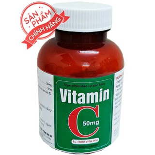 Vitamin C 50mg (lọ 1000 viên)