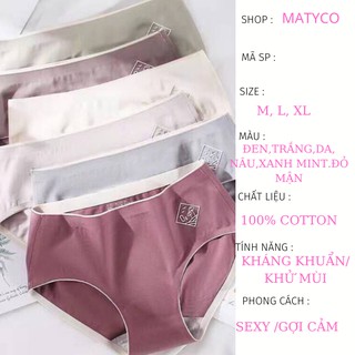 Quần lót nữ O2 Cotton Ép Không Đường May QL25