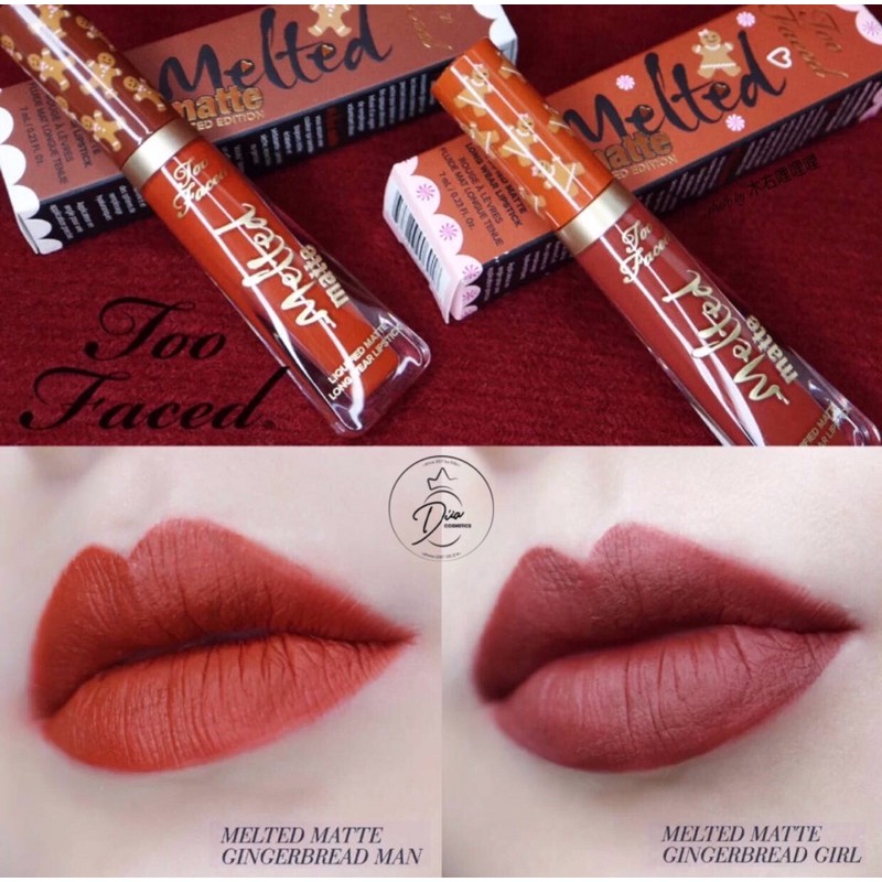 [Đủ bill] Son kem lì Too Faced Melted Matte Liquified Long Wear Lipstick