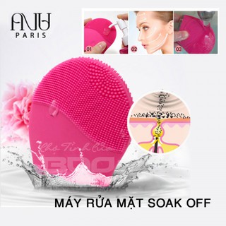 Máy Rửa Mặt Massage Silicon Avu Soak Off