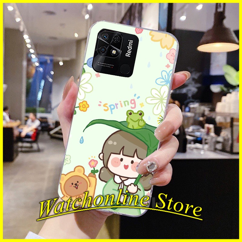 Ốp silicon in UV Xiaomi Redmi K60 pro Redmi 10C Poco C40 Redmi 10A Redmi A1 họa tiết Jumb