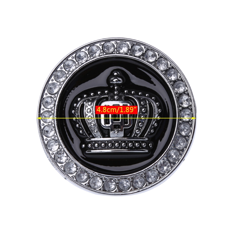 Hình Dán Vương Miện 3d Bằng Kim Loại Trang Trí Xe Hơi