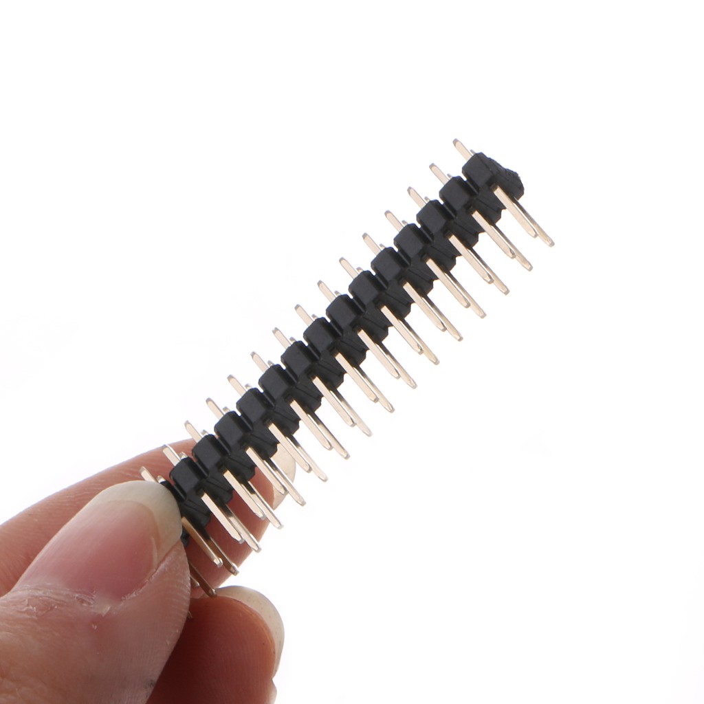 2.54mm 2x20 Pin Break-away Dual Male Header Pin for Raspberry Pi Zero GPIO