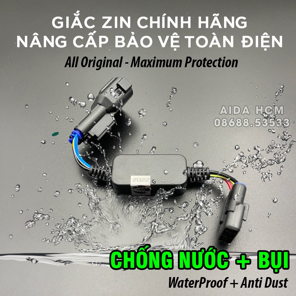 MSX 125 - [PRO NEW] Bộ mạch sẵn giắc zin tạo chớp F1 cho MSX 125 đèn hậu LED
