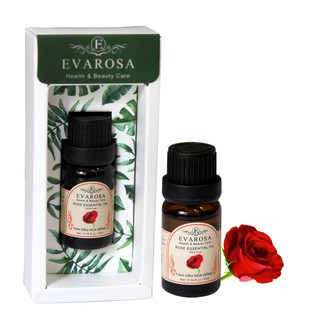 Tinh dầu hoa hồng evarosa chai 10ml