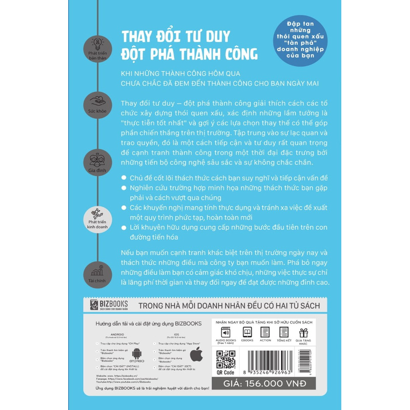 Sách - Thay Đổi Tư Duy - Đột Phá Thành Công Mcbooks