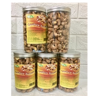 Hạt Điều Cam Cồ rang muối Bình phước hộp 500g - hạt to