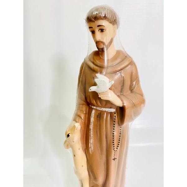 Tượng công giáo - Tượng Thánh Phanxico Assisi  30cm
