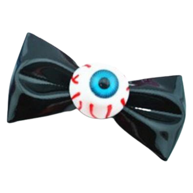 Kẹp Tóc Da Hình Đôi Mắt Điên Cuồng Hóa Trang Halloween