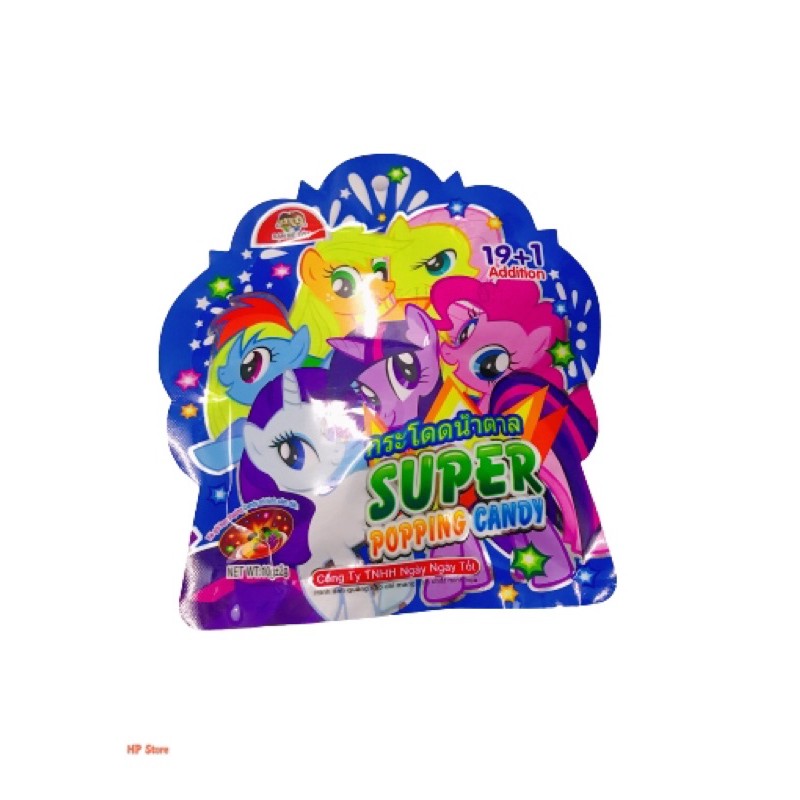 Gói Kẹo Nổ Ngựa Pony Super Popping Candy Thái Lan Ngon Siêu Hot Mới