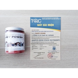 Thức ăn dinh dưỡng dành cho cún kén ăn Happy Power