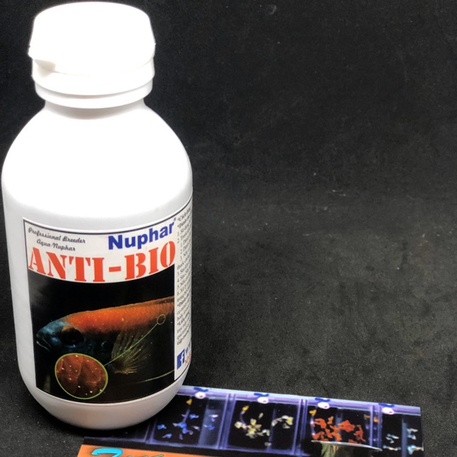 Nuphar - Anti Bio - chuyên xử lý Túm Lắc ở cá 7 màu, rửa trùn chỉ