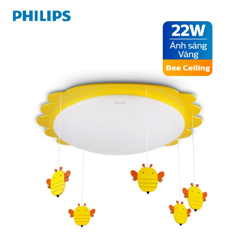 Đèn trần phòng trẻ em Philips LED Bee 77505 22W