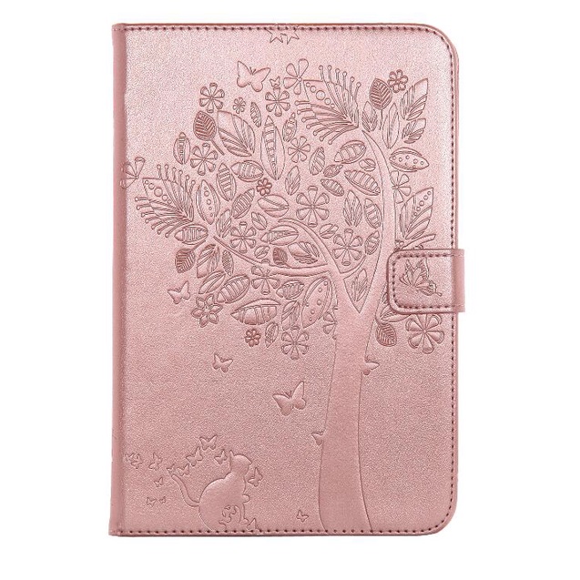 Bao Da Máy Tính Bảng PU Nắp Lật Chế Độ Tắt Mở Màn Hình Họa Tiết Cây Cho IPad Mini 4 7.9 Inch / IPad Mini 4