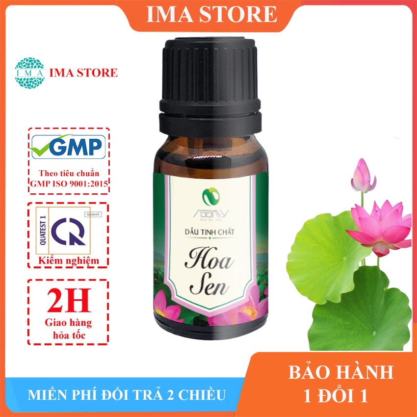 Tinh Dầu Thơm Phòng Hoa Sen Nga My Thơm Phòng Giúp Giảm Căng Thẳng Mệt Mỏi