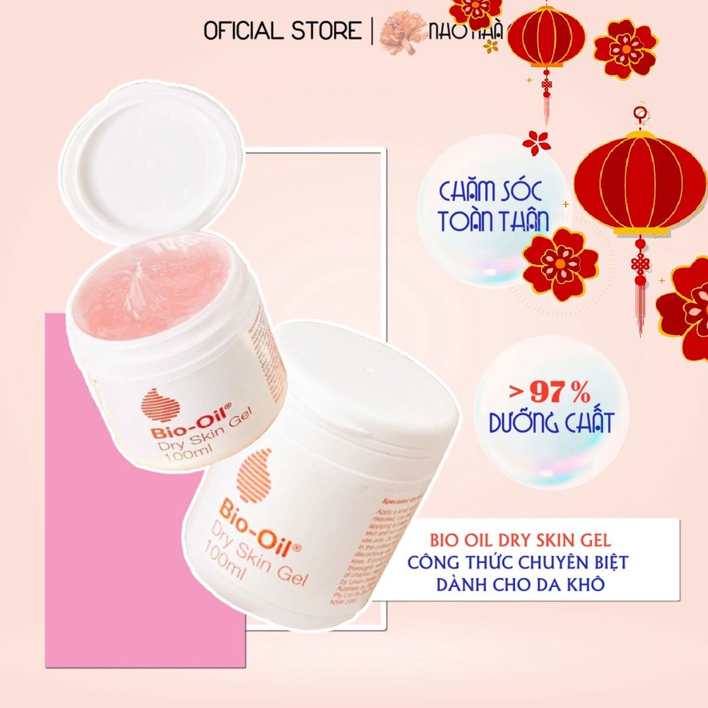 Bio Oil Dry Skin Gel - Dưỡng ẩm chuyên biệt dành cho Da Khô, Mất Nước.