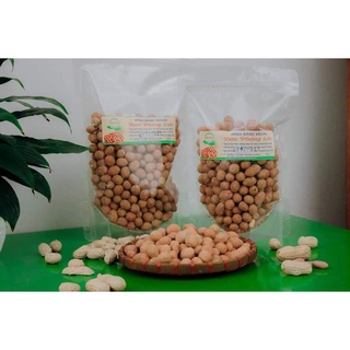 Đồ ăn vặt đậu phộng lắc xí muội nước cốt dừa, gói 165g - vegan