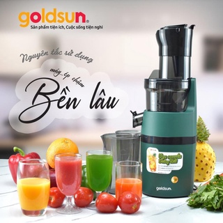 Máy ép trái cây chậm chính hãng Goldsun GFJ4501 | Máy ép chậm vắt kiệt 99% nước - Bảo hành 12 tháng