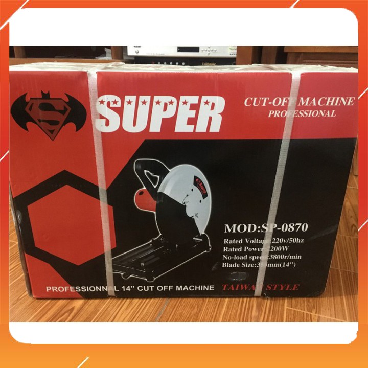 Máy cắt sắt Super 8070 - Máy cắt sắt bàn siêu khỏe hiệu quả cao