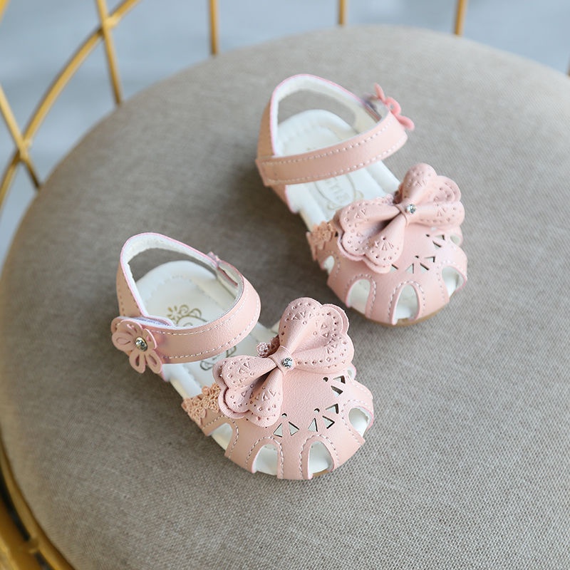 Xăng đan Mềm Thời Trang Mùa Hè Cho Bé Gái 0-1-2-3-4 Tuổi