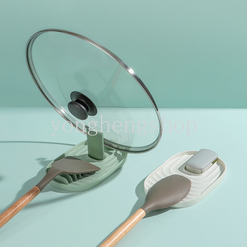 Giá Đỡ Nắp Nồi Và Muỗng Múc Canh Kiểu Bắc Âu Sáng Tạo