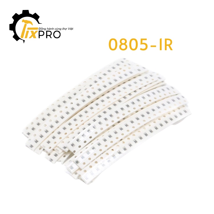 Điện trở dán 0805-1R 1% 2.0x1.2mm (Túi 100c)