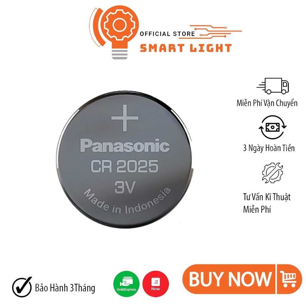 Pin Cmos CR2032 CR2025 3V 🍀Pin cho khiển quạt mitsu RGB...