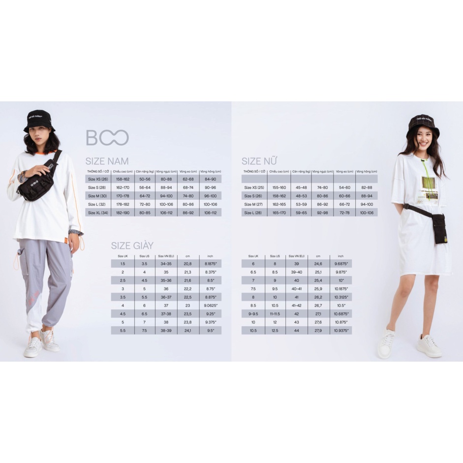 Quần Short BOO Nữ Dáng Rộng Vải Nỉ Da Cá Thêu Logo BOOLAAB