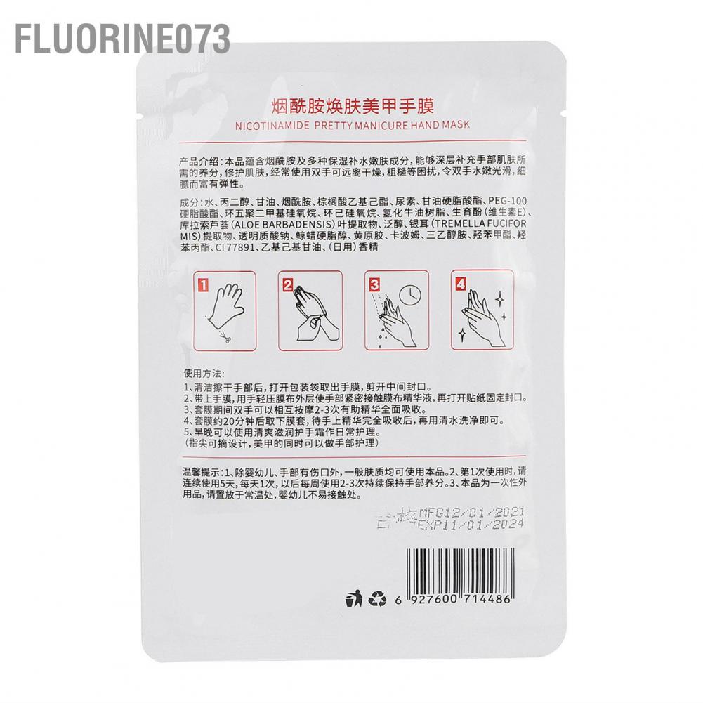 [Hàng mới về] 2x 3 Mặt nạ găng tay lột loại bỏ da chết dưỡng ẩm thành phần hữu cơ