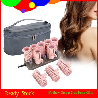 [Forest]Set 10 lô uốn tóc nhiệt mini hỗ trợ làm xoăn tự nhiên