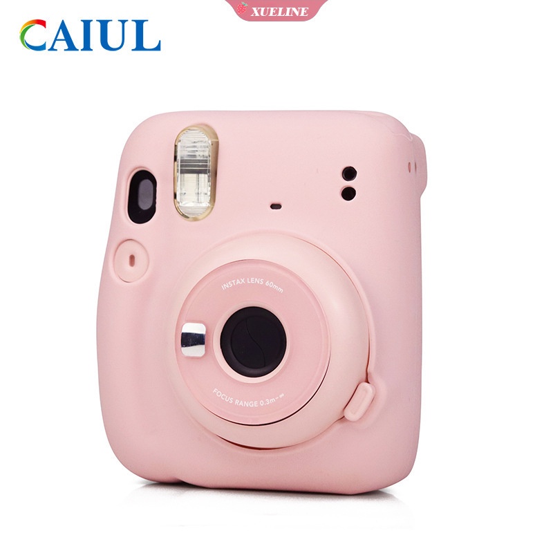 Ốp Máy Ảnh Lấy Liền Fujifilm Instax Mini 11 Màu Tím Cho Học Sinh